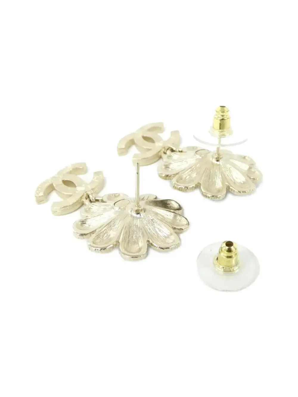 Chanel Earrings Gold-Tone Metal #246769C13B